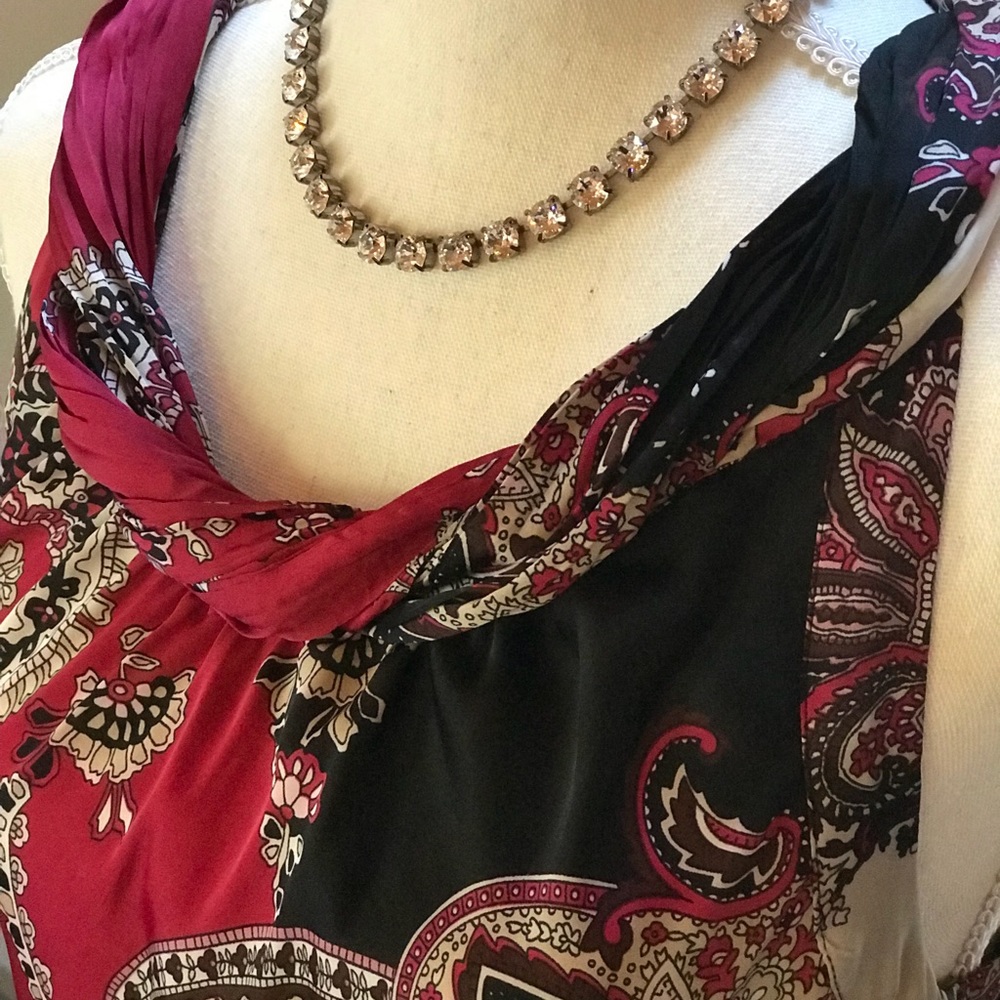 Signature by Larry Levine silky tank top